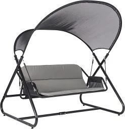 SoBuy OGS58-HG Hollywoodschaukel