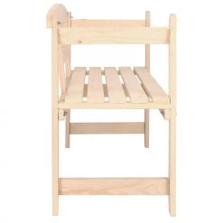 Springos Holzbank mit Armlehnen -Gartenbänke Verkäufe 0a495159f5c944118dcfb553e629a5c9