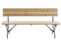 HWC 2x Bank Linz mit Lehne - 180 x 39 cm -Gartenbänke Verkäufe 0a91831b9f2e461ebb2245c4e85bdf54