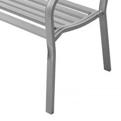 Jardi Gartenbank Sophy - Stahl - Silber -Gartenbänke Verkäufe 1000118217 190716 08155600005 DETAILS P000000001000118217