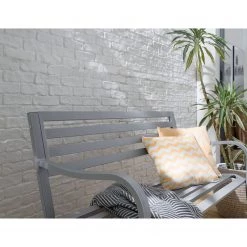 Jardi Gartenbank Sophy - Stahl - Silber -Gartenbänke Verkäufe 1000118217 190723 10401900003 MOOD DETAILS P000000001000118217 mood