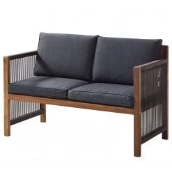 Jardi Gartenbank Bayton - Webstoff / Akazie massiv - Grau / Braun