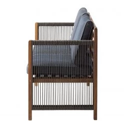 Jardi Gartenbank Bayton - Webstoff / Akazie massiv - Grau / Braun -Gartenbänke Verkäufe 1000190264 200429 13401200007 DETAILS P000000001000190264