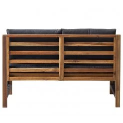 Jardi Gartenbank Bayton - Webstoff / Akazie massiv - Grau / Braun -Gartenbänke Verkäufe 1000190264 200429 13401300008 DETAILS P000000001000190264