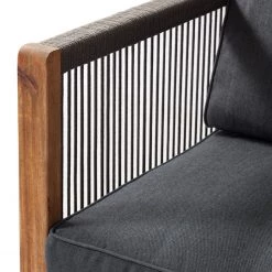 Jardi Gartenbank Bayton - Webstoff / Akazie massiv - Grau / Braun -Gartenbänke Verkäufe 1000190264 200429 13401900010 DETAILS P000000001000190264