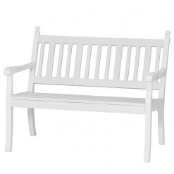 Siena Garden Gartenbank Hohenzollern - Polypropylen - Weiß - Breite: 115 cm