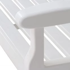 Siena Garden Gartenbank Hohenzollern - Polypropylen - Weiß - Breite: 115 cm -Gartenbänke Verkäufe 1000210285 200423 18384100663 DETAILS P000000001000210285