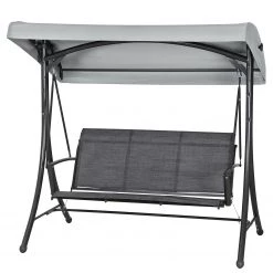 Siena Garden Hollywoodschaukel Livorno - Stahl / Ranotex - Anthrazit