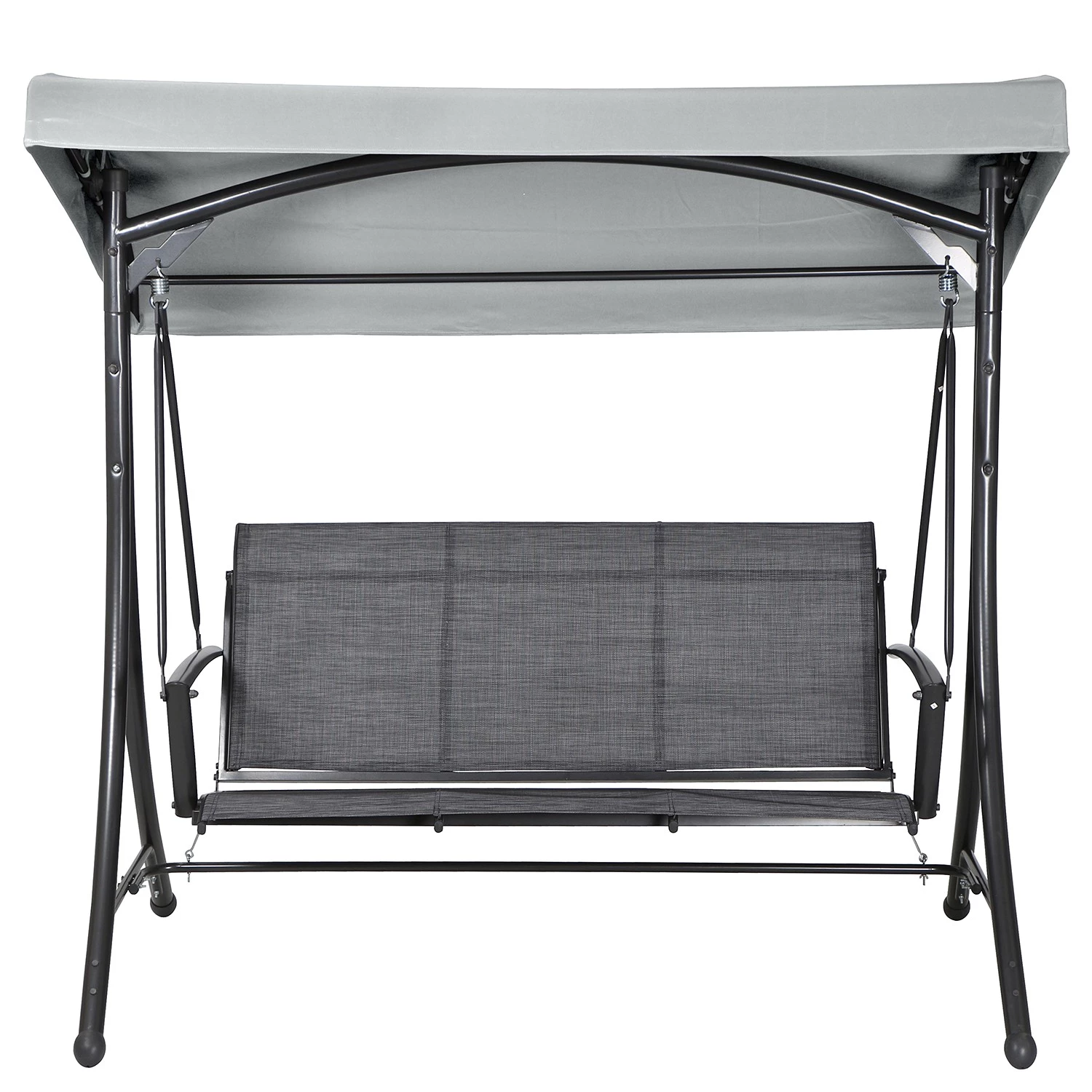 Siena Garden Hollywoodschaukel Livorno - Stahl / Ranotex - Anthrazit 3 Siena Garden Hollywoodschaukel Livorno - Stahl / Ranotex - Anthrazit – Bild 3