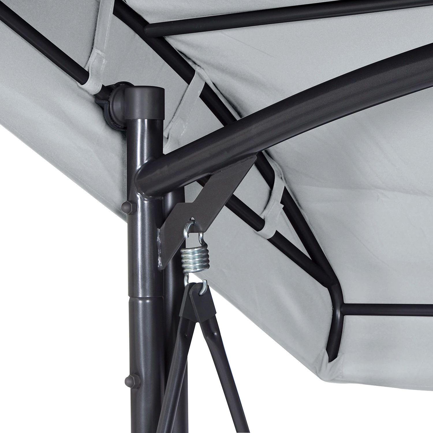 Siena Garden Hollywoodschaukel Livorno - Stahl / Ranotex - Anthrazit 6 Siena Garden Hollywoodschaukel Livorno - Stahl / Ranotex - Anthrazit – Bild 6