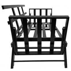 Jardi Gartenbank Torcy - Aluminium / Polyester - Grau / Schwarz -Gartenbänke Verkäufe 1000223222 210611 06411000008 DETAILS P000000001000223222