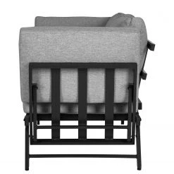 Jardi Gartenbank Torcy - Aluminium / Polyester - Grau / Schwarz -Gartenbänke Verkäufe 1000223222 210715 14111600003 DETAILS P000000001000223222