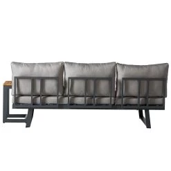 Jardi Loungeset Verton (2-teilig) - Webstoff / Akazie massiv - Grau / Dunkelgrau -Gartenbänke Verkäufe 1000223225 210505 11221600004 DETAILS P000000001000223225