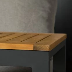 Jardi Loungeset Verton (2-teilig) - Webstoff / Akazie massiv - Grau / Dunkelgrau -Gartenbänke Verkäufe 1000223225 210505 11223000012 DETAILS P000000001000223225