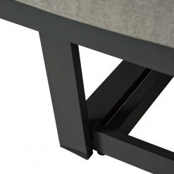 Jardi Loungeset Verton (2-teilig) - Webstoff / Akazie massiv - Grau / Dunkelgrau -Gartenbänke Verkäufe 1000223225 210505 11223200014 DETAILS P000000001000223225