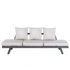 Jardi Gartenbank Ranco - Aluminium / Polyester - Dunkelgrau / Hellgrau 34 Jardi Gartenbank Ranco - Aluminium / Polyester - Dunkelgrau / Hellgrau -Gartenbänke Verkäufe 1000223232 210421 14413500002 DETAILS P000000001000223232