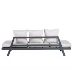 Jardi Gartenbank Ranco - Aluminium / Polyester - Dunkelgrau / Hellgrau 36 Jardi Gartenbank Ranco - Aluminium / Polyester - Dunkelgrau / Hellgrau -Gartenbänke Verkäufe 1000223232 210421 14413800004 DETAILS P000000001000223232