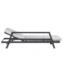 Jardi Gartenbank Ranco - Aluminium / Polyester - Dunkelgrau / Hellgrau 40 Jardi Gartenbank Ranco - Aluminium / Polyester - Dunkelgrau / Hellgrau -Gartenbänke Verkäufe 1000223232 210421 14414300008 DETAILS P000000001000223232