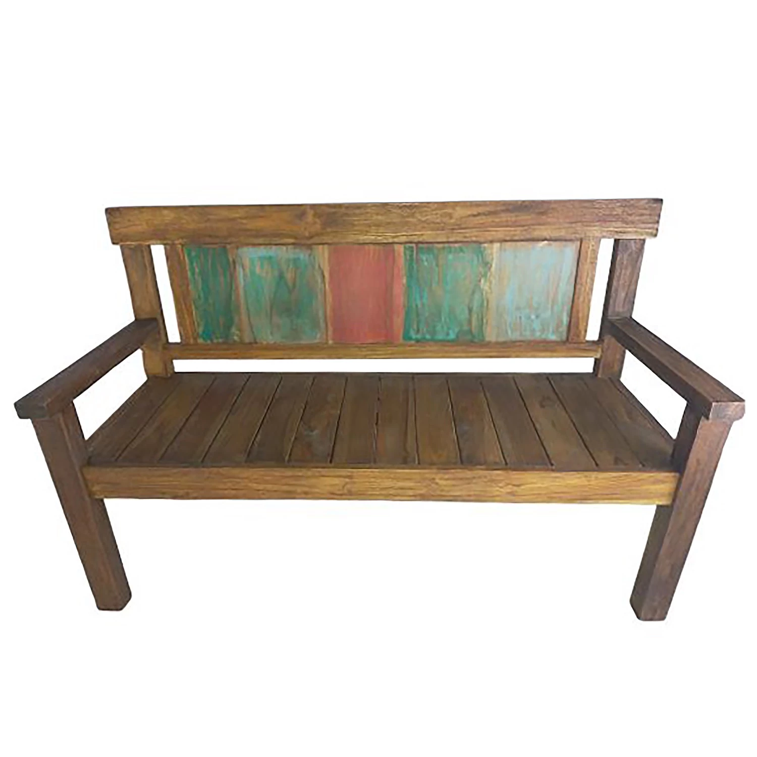 Garden Pleasure Gartenbank Timor - Teakholz - Braun / Mehrfarbig - Breite: 150 cm 2 Garden Pleasure Gartenbank Timor - Teakholz - Braun / Mehrfarbig - Breite: 150 cm – Bild 2