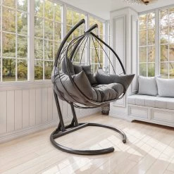 Hängesessel Hanedan - Eisen - Anthrazit 9 Hängesessel Hanedan - Eisen - Anthrazit -Gartenbänke Verkäufe 1000339003 220324 021 MOOD DETAILS P000000001000339003 mood