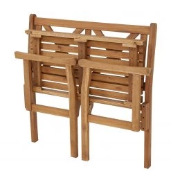 Butlers Gartenbank LOVEBIRD - Akazie teilmassiv - Natur -Gartenbänke Verkäufe 1000341379 220317 032 DETAILS P000000001000341379