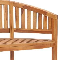 VidaXL Bananenbank Massivholz Teak - vidaXL Bananenbank 151 cm Massivholz Teak -Gartenbänke Verkäufe 33fca57e96b84410a1b967d50839c1ec