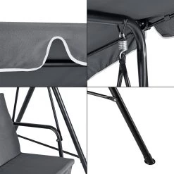 En.casa Hollywoodschaukel -Gartenbänke Verkäufe 357ea377bd474e5bb5b62a167dc29e51