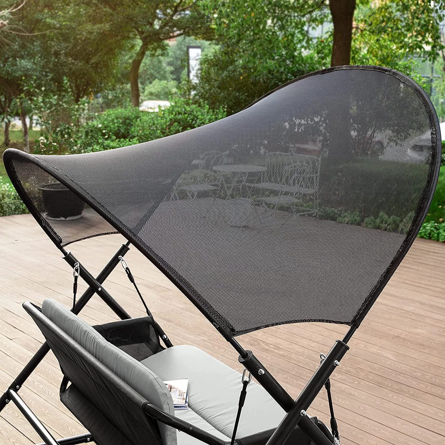 SoBuy OGS58-HG Hollywoodschaukel 5 SoBuy OGS58-HG Hollywoodschaukel – Bild 5