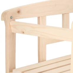 Springos Holzbank mit Armlehnen -Gartenbänke Verkäufe 43fb6434b05a4dd996efa21d91124cd7