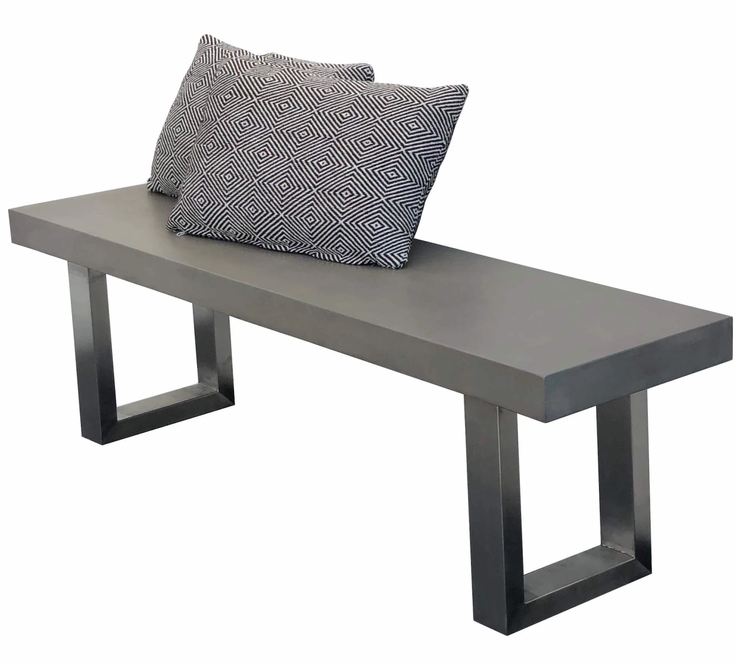 Matodi NOVUM Beton Gartenbank Edelstahl 160 cm 1 Matodi NOVUM Beton Gartenbank Edelstahl 160 cm