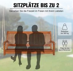 Costway Schaukelbank 2-Sitzer -Gartenbänke Verkäufe 7a00731a24a049368b1b5a9cc710f244