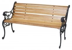 Gartenbank HWC-F98 - Beige