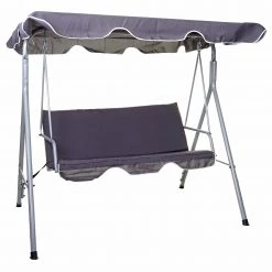 Hollywoodschaukel HWC-D61 - Grau