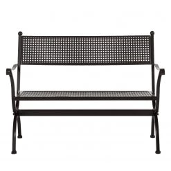 MBM Bank Spring Hill (2-Sitzer) - Schmiedeeisen -Gartenbänke Verkäufe bank spring hill 2 sitzer schmiedeeisen 2210402