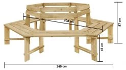 VidaXL Gartenbank Imprägniertes Kiefernholz - vidaXL Gartenbank 240 cm Imprägniertes Kiefernholz -Gartenbänke Verkäufe c1cc7d32e2f44b2489178077b5316685.cropped 16 219 1008 559.processed