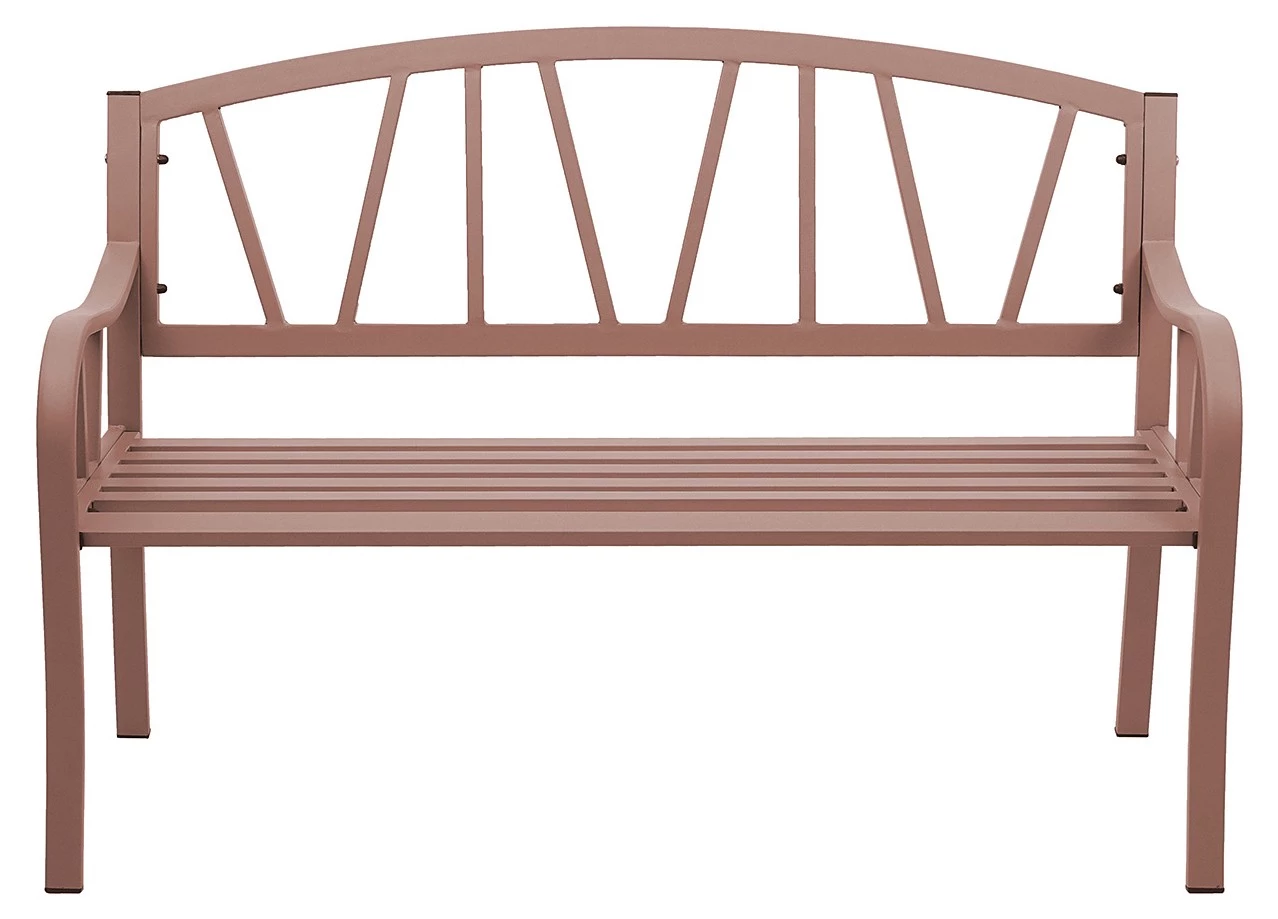 Gartenbank HWC-F53 - Braun 2 Gartenbank HWC-F53 - Braun – Bild 2