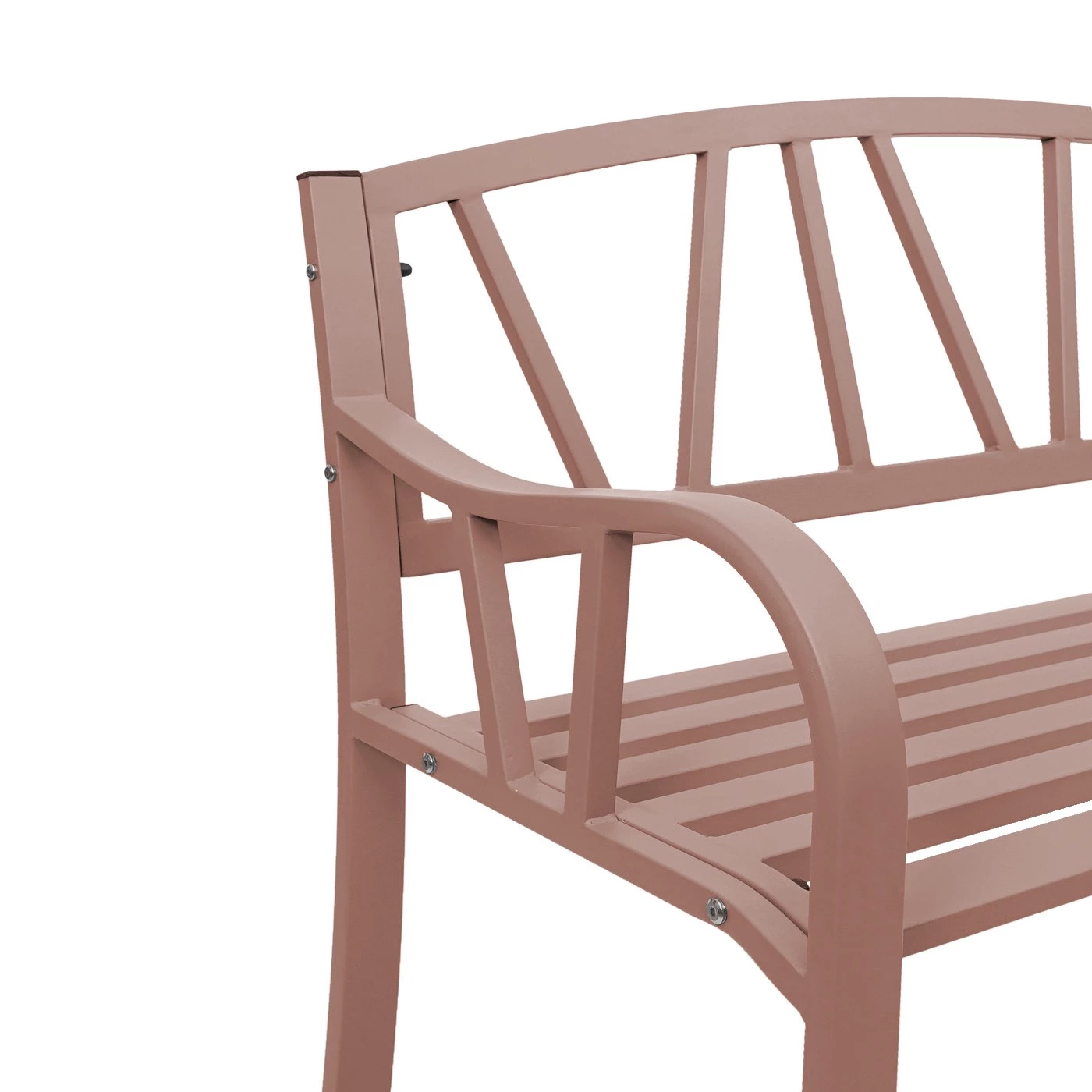 Gartenbank HWC-F53 - Braun 4 Gartenbank HWC-F53 - Braun – Bild 4