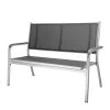 Kettler Gartenbank Basic Plus - Silber/Anthrazit