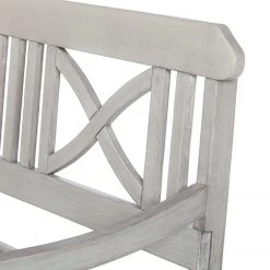 Jardi Gartenbank Eternal - Akazie massiv - Grau - Breite: 158 cm -Gartenbänke Verkäufe gartenbank eternal innocence akazie massiv 158 grau 3726653