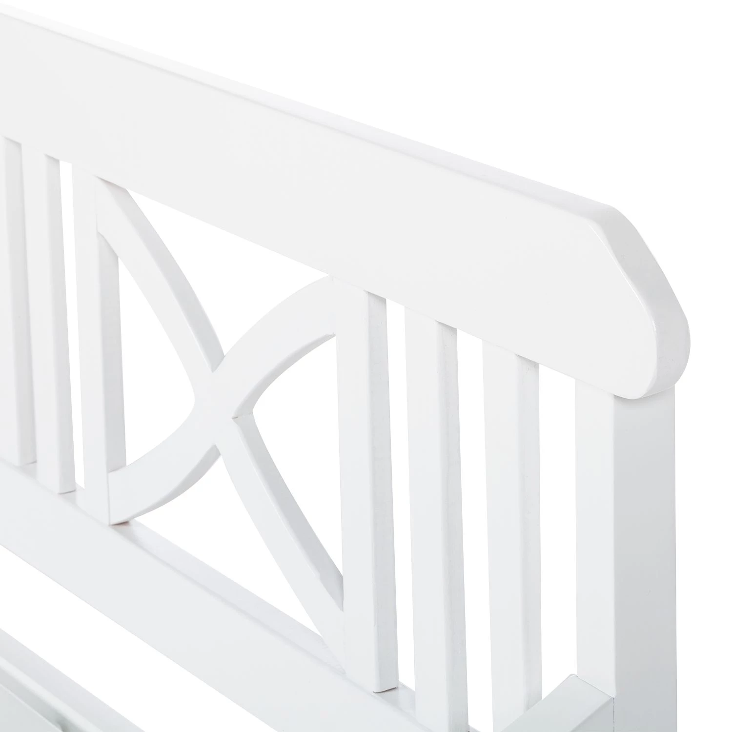 Jardi Gartenbank Eternal - Akazie massiv - Weiß - Breite: 128 cm 11 Jardi Gartenbank Eternal - Akazie massiv - Weiß - Breite: 128 cm – Bild 11