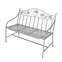 Garden Pleasure Gartenbank Patzig - Eisen - Anthrazit