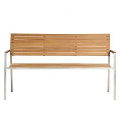 Studio Copenhagen Gartenbank Teakline Exklusiv - Breite: 151 cm -Gartenbänke Verkäufe gartenbank teakline exklusive 3 sitzer spare parts 4293044