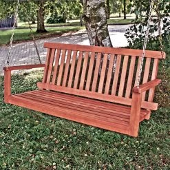 Garden Pleasure Hängebank Wardow - Eukalyptus massiv - Braun